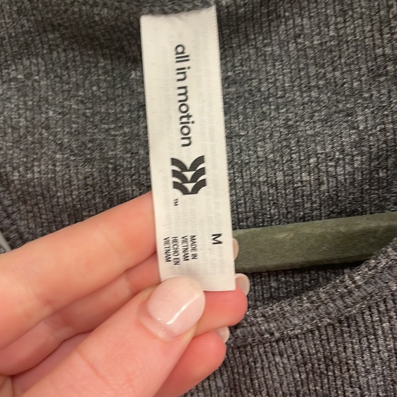 Grey All in Motion Workout Tank Top - Picture 3 of 4
